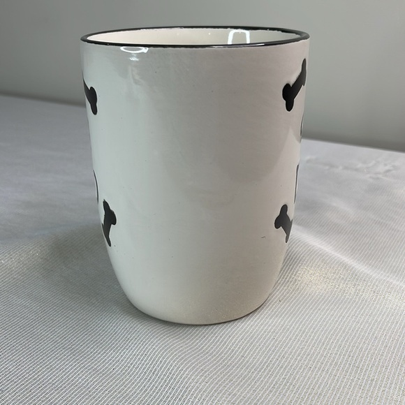 Petrageous Designs Dog Dad Hand Crafted Mug Black White Embossed 12oz - Picture 4 of 9